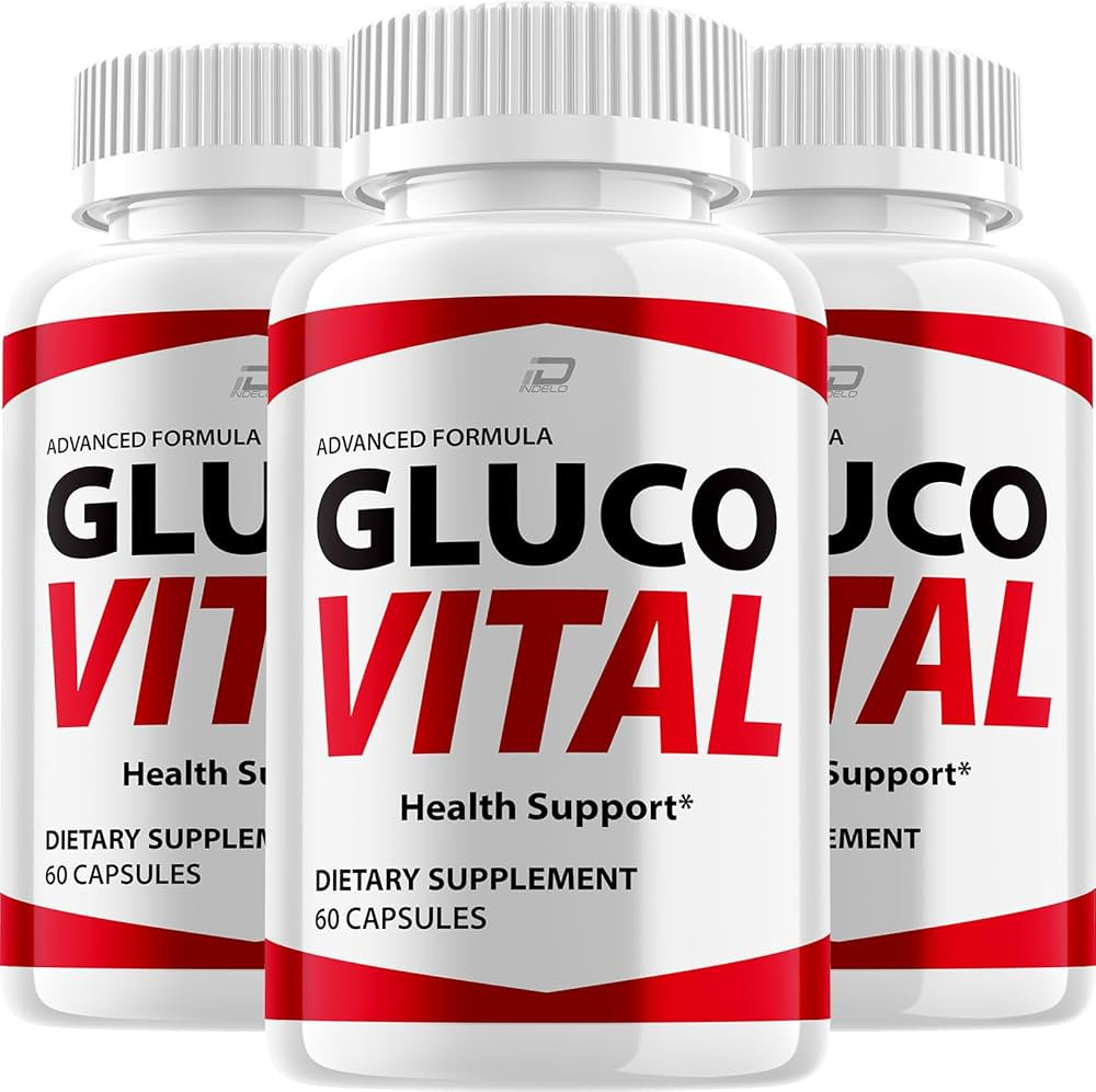 Gluco Vital Flaschen – Nahrungsergänzungsmittel für gesunde Blutzuckerwerte